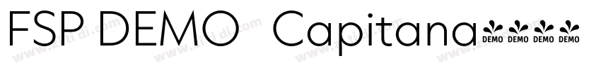 FSP DEMO   Capitana字体转换